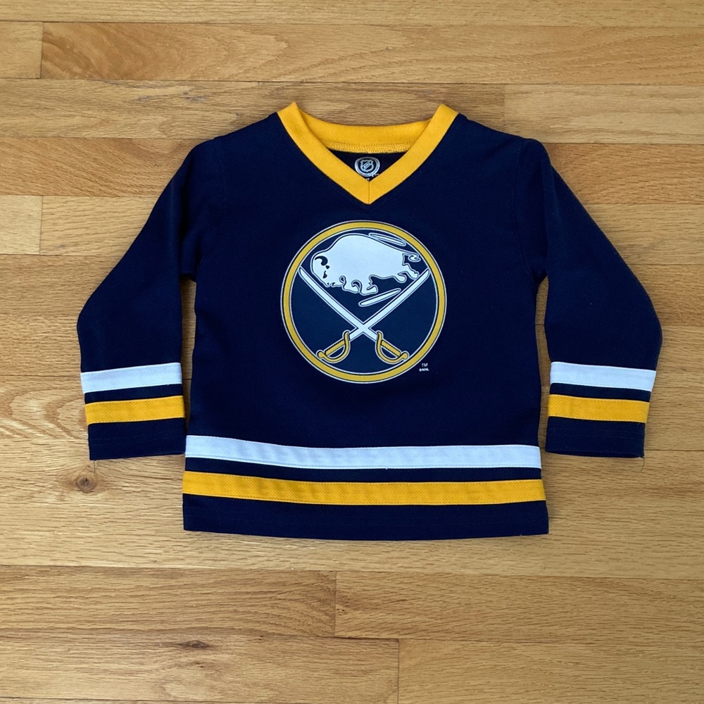 NHL Navy and Gold Kids Buffalo Sabres Jersey